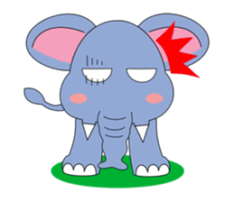 Fah-Sai : Smile elephant sticker #2330421