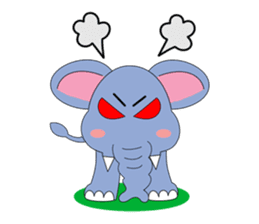 Fah-Sai : Smile elephant sticker #2330423