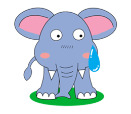 Fah-Sai : Smile elephant sticker #2330426