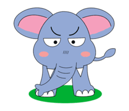 Fah-Sai : Smile elephant sticker #2330429