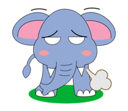 Fah-Sai : Smile elephant sticker #2330430
