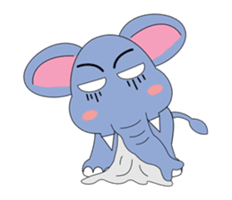 Fah-Sai : Smile elephant sticker #2330433