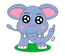 Fah-Sai : Smile elephant sticker #2330434