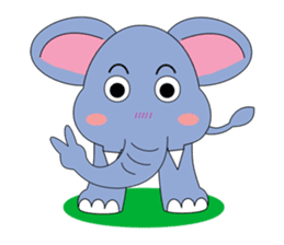 Fah-Sai : Smile elephant sticker #2330436