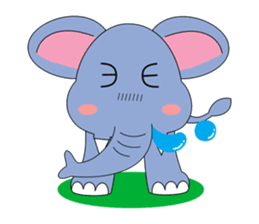 Fah-Sai : Smile elephant sticker #2330437