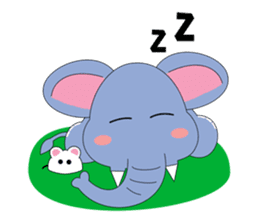 Fah-Sai : Smile elephant sticker #2330438