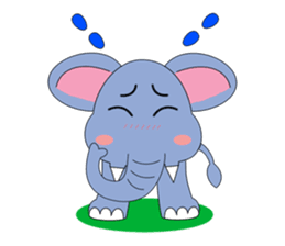 Fah-Sai : Smile elephant sticker #2330441