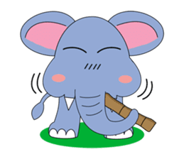 Fah-Sai : Smile elephant sticker #2330442