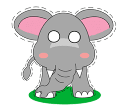 Fah-Sai : Smile elephant sticker #2330447