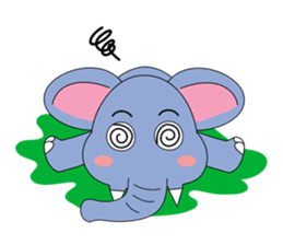 Fah-Sai : Smile elephant sticker #2330448