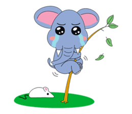 Fah-Sai : Smile elephant sticker #2330449