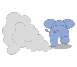 Fah-Sai : Smile elephant sticker #2330454