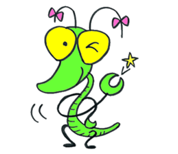 Mantis life sticker #2331096