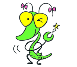 Mantis life sticker #2331096