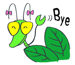 Mantis life sticker #2331106