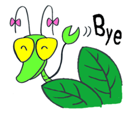 Mantis life sticker #2331106