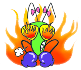 Mantis life sticker #2331110