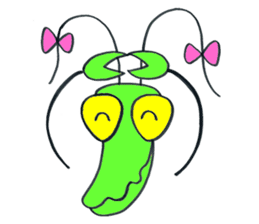 Mantis life sticker #2331111