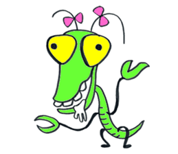 Mantis life sticker #2331113
