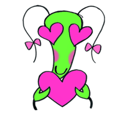 Mantis life sticker #2331114