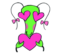 Mantis life sticker #2331114