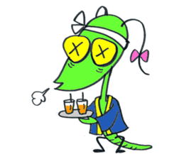 Mantis life sticker #2331120