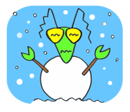 Mantis life sticker #2331125