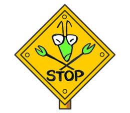 Mantis life sticker #2331129