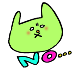 Yodareneko2 sticker #2331474