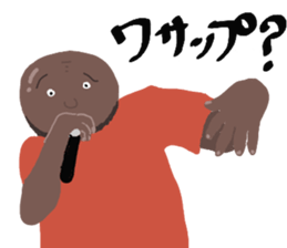 The Black MC sticker #2331542