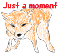 Japanese is dog sticker #2331891