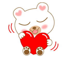 The cute polar bear sticker #2331942