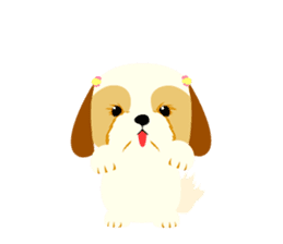 There is no character Shih Tzu sticker #2332021