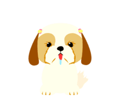There is no character Shih Tzu sticker #2332022