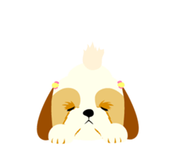 There is no character Shih Tzu sticker #2332037
