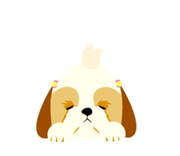 There is no character Shih Tzu sticker #2332037