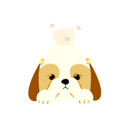 There is no character Shih Tzu sticker #2332038