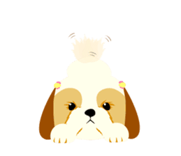 There is no character Shih Tzu sticker #2332038