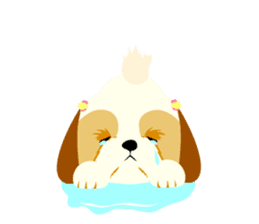 There is no character Shih Tzu sticker #2332043