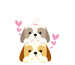 There is no character Shih Tzu sticker #2332046