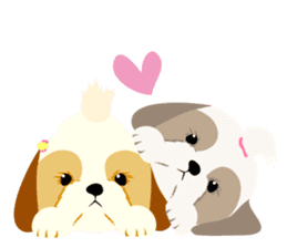 There is no character Shih Tzu sticker #2332047