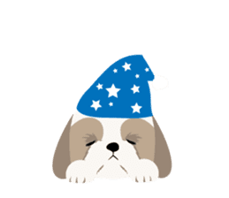 There is no character Shih Tzu sticker #2332051