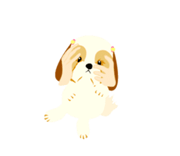There is no character Shih Tzu sticker #2332052