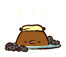YuruKawa Capybara Kun sticker #2332181