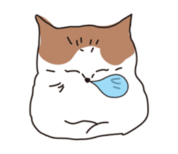 Osaka Cat KU sticker #2332358