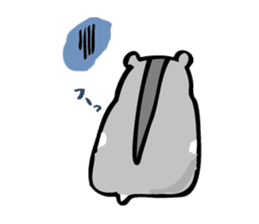 hamster girl sticker #2332500