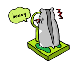 hamster girl sticker #2332506