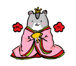 hamster girl sticker #2332507