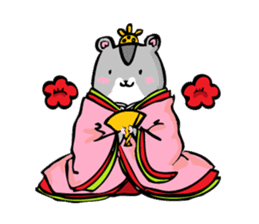 hamster girl sticker #2332507
