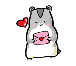 hamster girl sticker #2332514